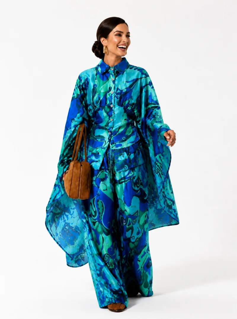Ensemble Pantalon Blue Lagon