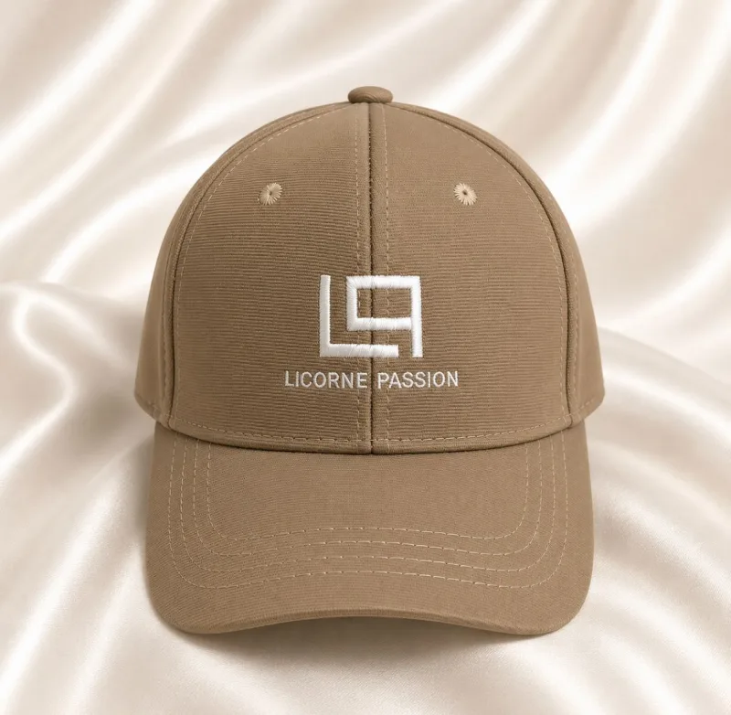 casquette unie taupe de Licorne Passion